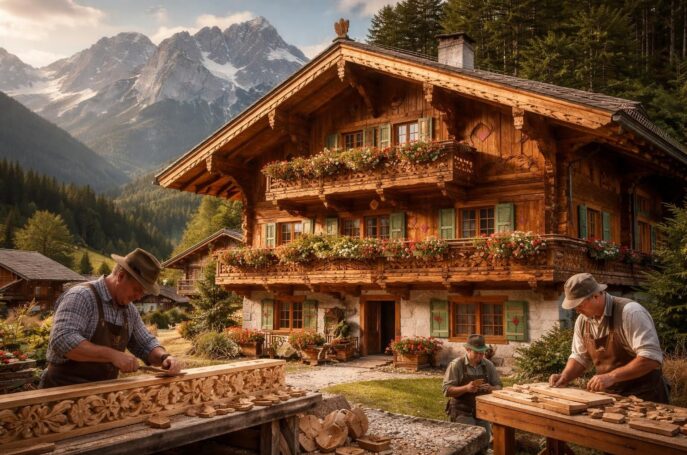 découvrez l'art authentique de l'artisanat traditionnel autrichien et plongez dans l'univers unique des maisons typiques d'autriche.