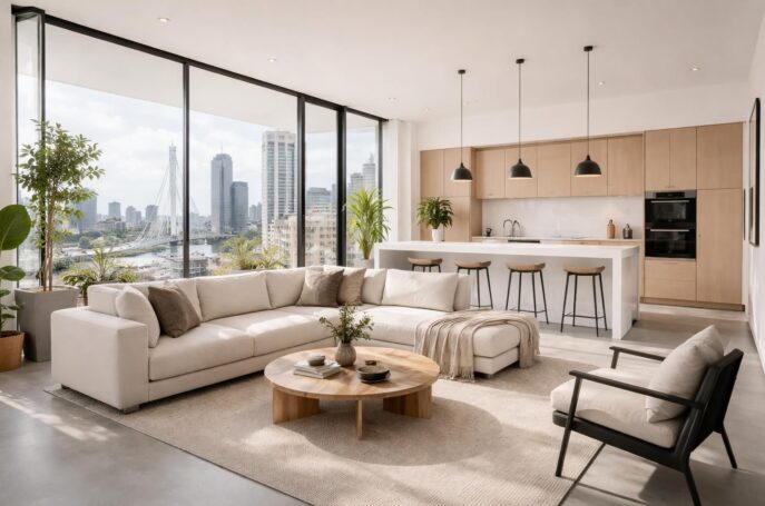 découvrez l'intérieur d'une maison cubique à rotterdam, alliant habilement confort chaleureux et design moderne pour un espace de vie unique et contemporain.