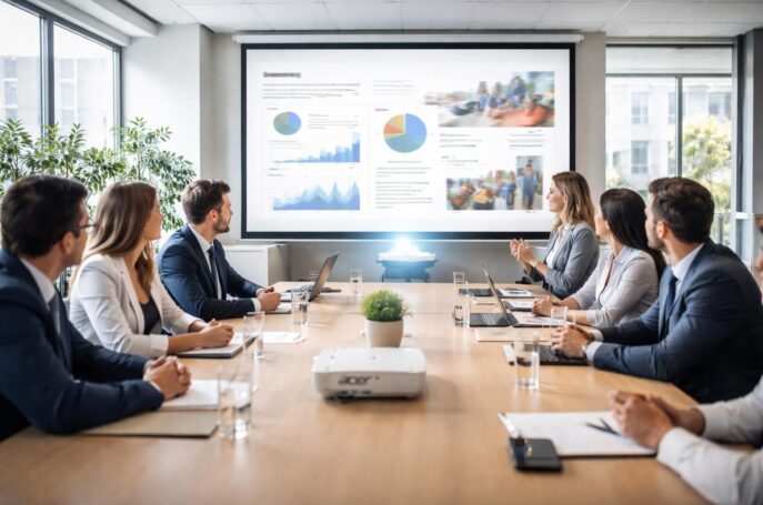 découvrez comment optimiser votre argumentaire projeté avec un vidéoprojecteur acer pour un impact maximal lors de vos présentations professionnelles.