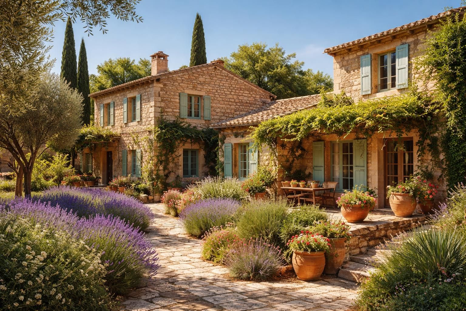 découvrez une visite virtuelle immersive des maisons provençales typiques et laissez-vous inspirer par leur charme authentique et leurs décors uniques.