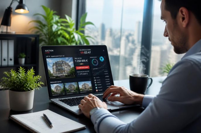 découvrez comment utiliser un logiciel pour gérer efficacement vos enchères immobilières en direct et maximiser vos chances de succès.