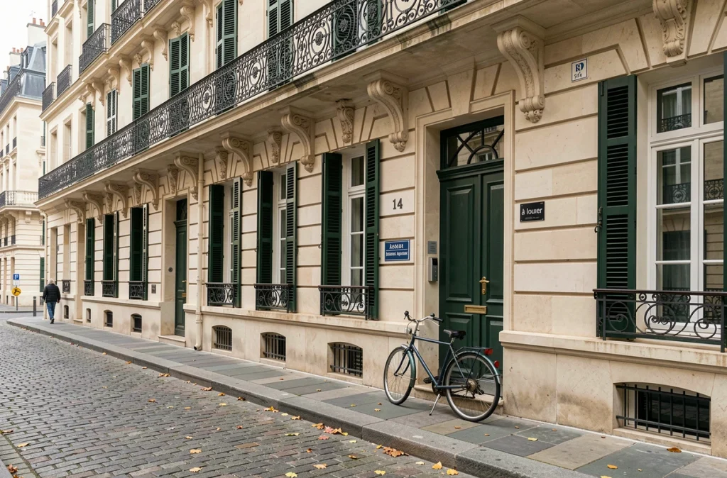 Immeuble haussmannien parisien symbole de l'investissement immobilier locatif via les SCPI